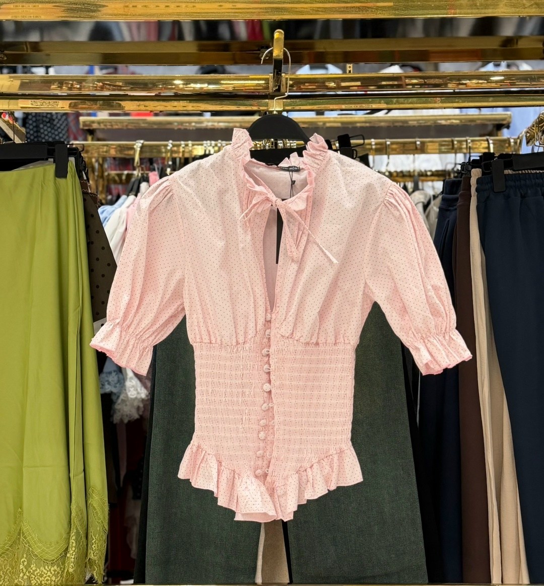 блузка с оборками,повседневная блузка,модная блузка,женская блузка,женская элегантная блузка