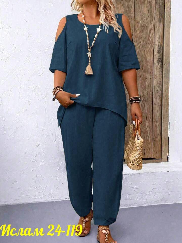 летние брючные костюмы для полных женщин,стильные костюмы,женский костюм двойка,женские костюмы,костюм женский летний брючный