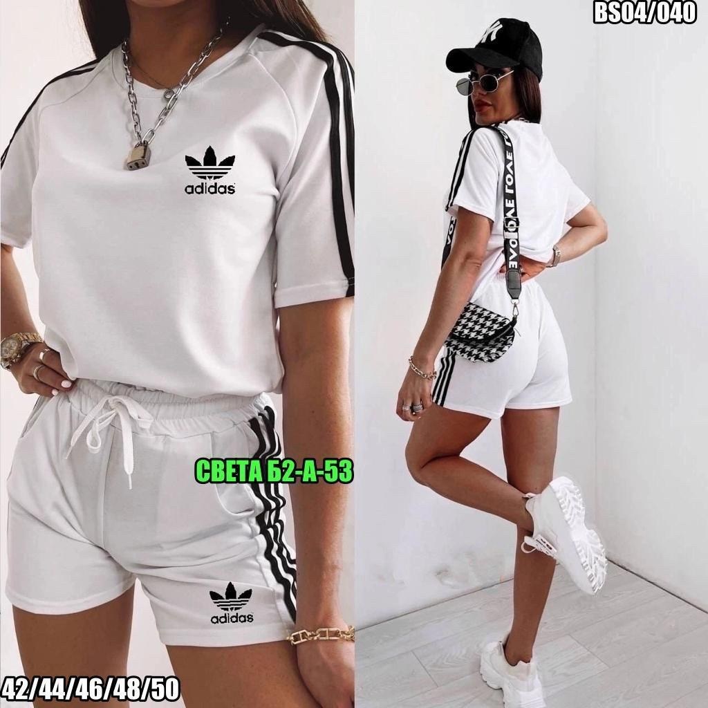 костюм женский с шортами,спортивная одежда женская,спортивные женские костюмы,костюм для девушек,костюм адидас шорты футболка