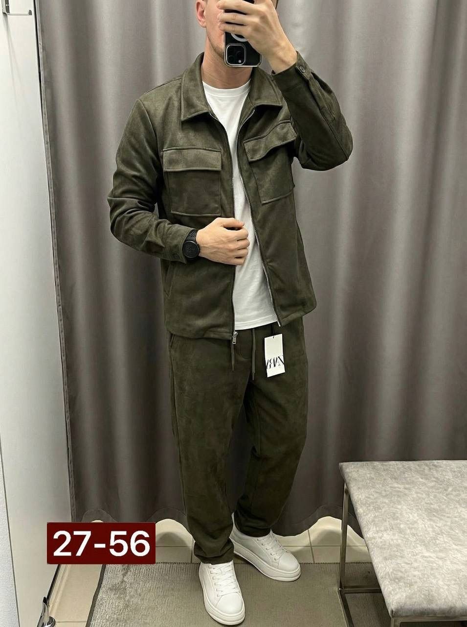 костюм вельветовый мужской,костюм мужской ad55002 коричневый xxl,мужские костюмы,мужская мода,спортивный костюм мужской модный из микровельвета коричневого цвета