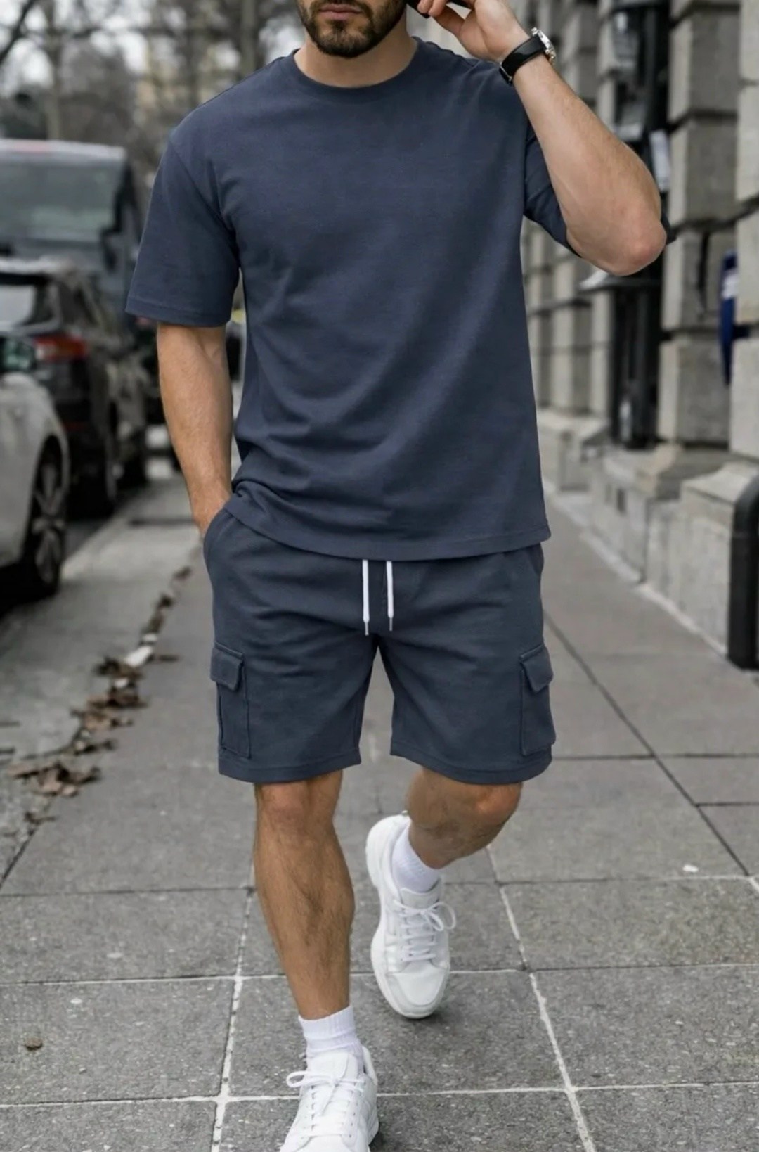 мужская мода,шорты повседневные,мужские комплекты,мужские шорты,мужские спортивные костюмы