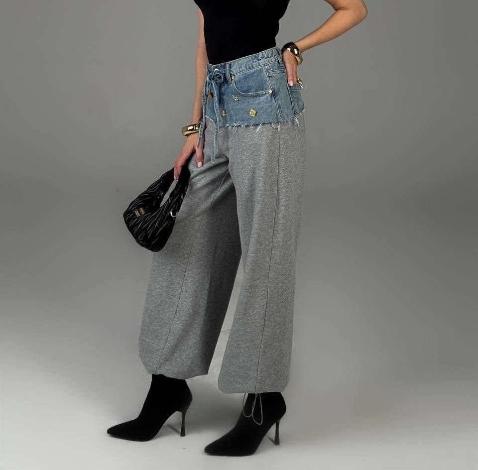 модные образы,джинсы женские,мода стиль,широкие женские джинсы