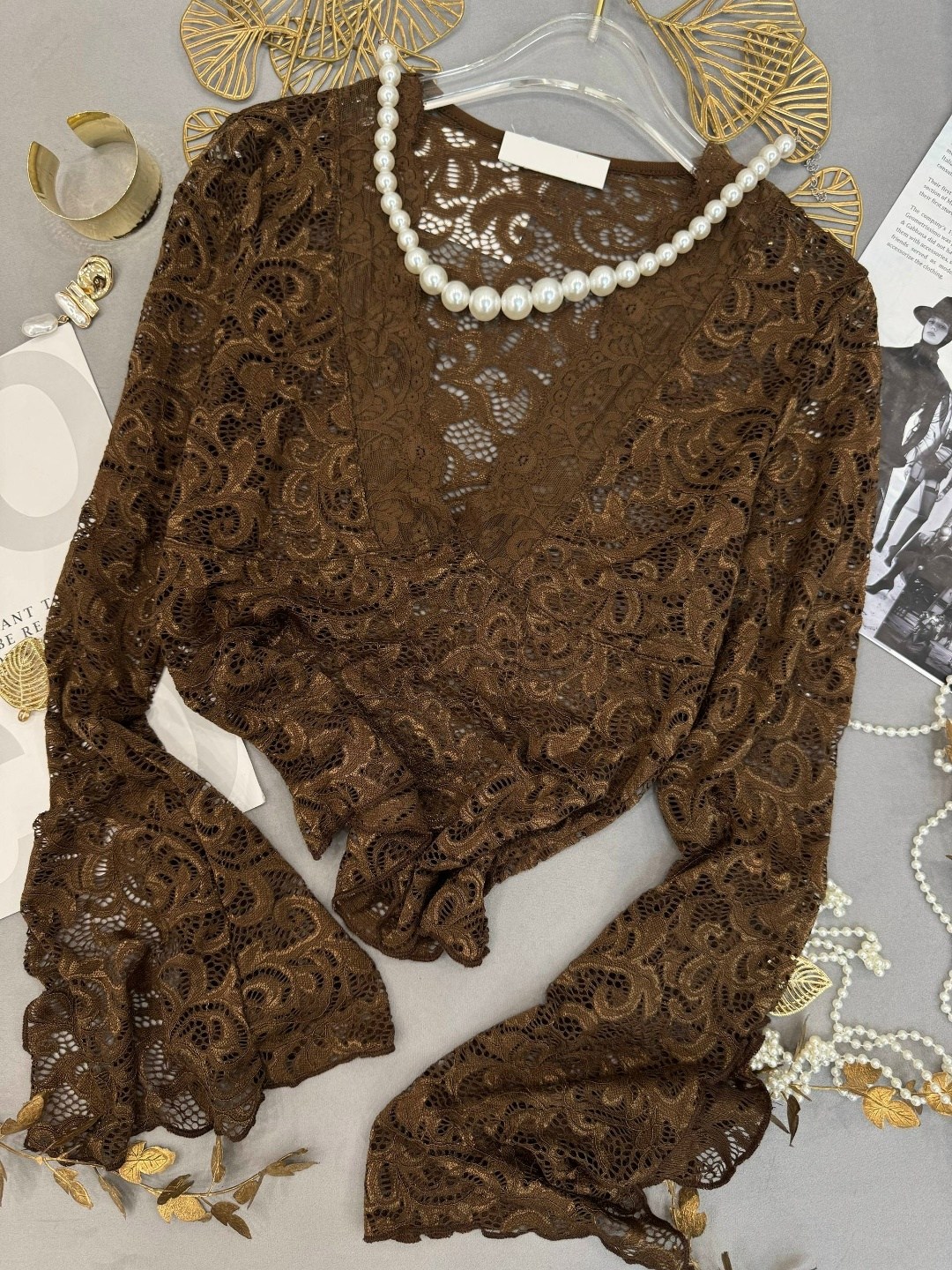 женская кружевная блузка,кружевная блузка,ажурная блузка,кружевная блузка с длинным рукавом,белая кружевная блузка