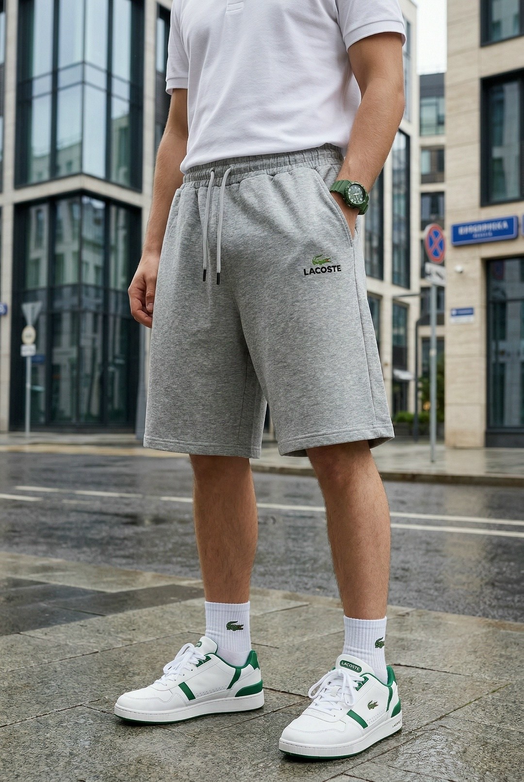 шорты мужские,шорты lacoste,шорты лакоста спорт сатин,шорты,шорты мужские спортивные