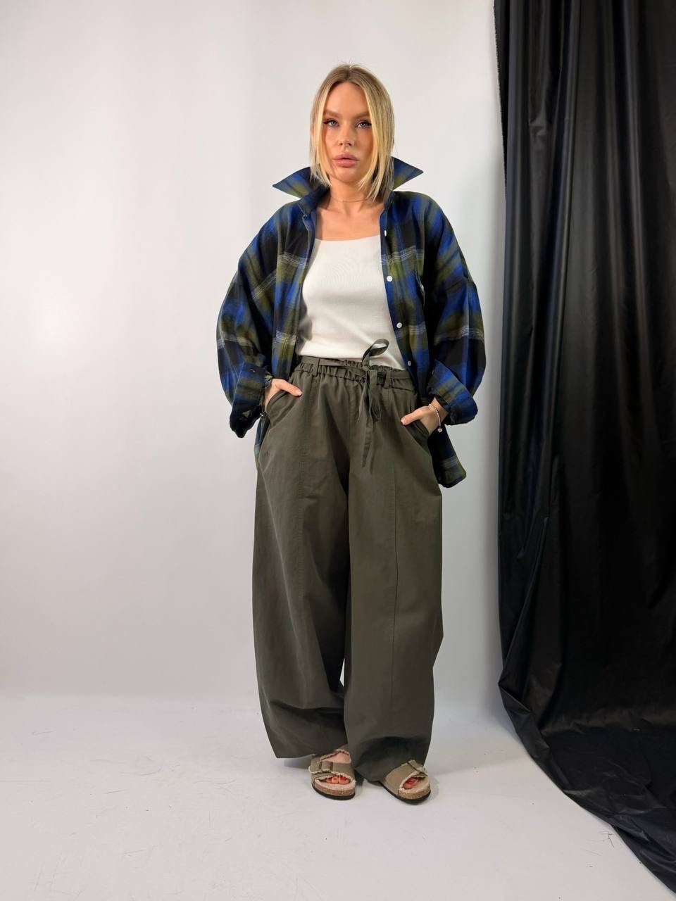 широкие брюки,костюм с брюками,,рубашка женская