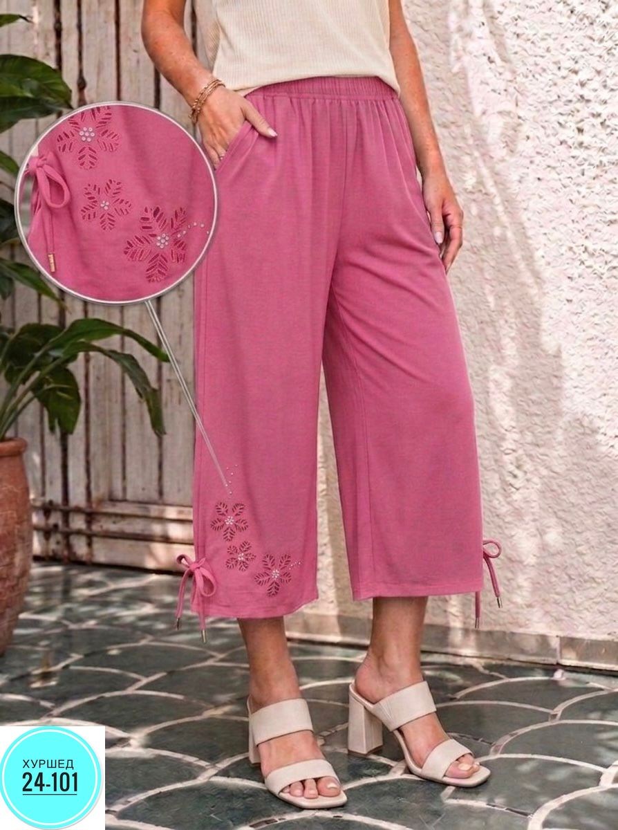 брюки капри,брюки свободные,брюки укороченные,широкие брюки,летние брюки