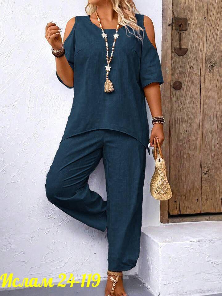 летние брючные костюмы для полных женщин,стильные костюмы,женский костюм двойка,женские костюмы,костюм женский летний брючный