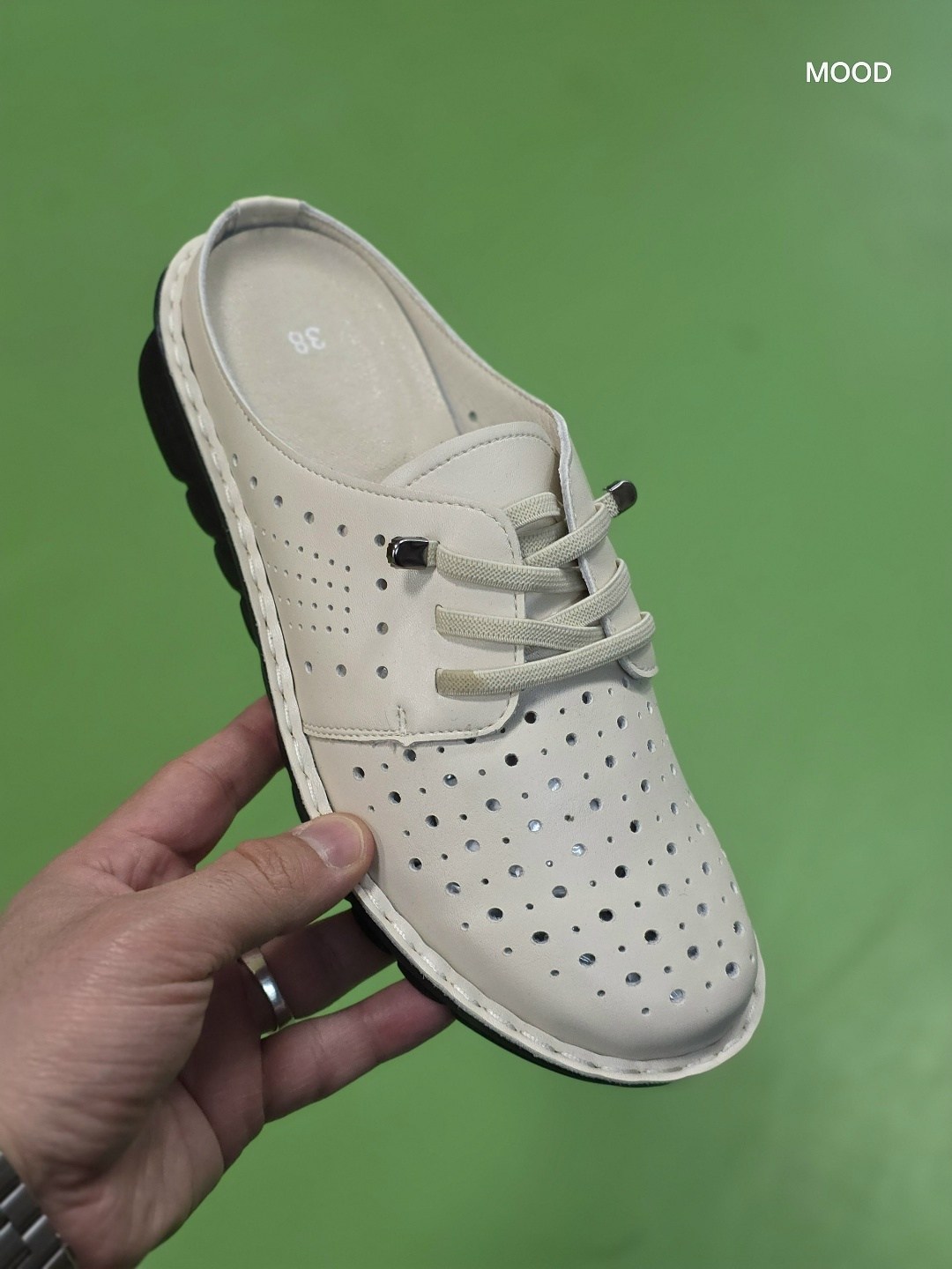 ,сабо с перфорацией,сабо женские, женская,мокасины с перфорацией