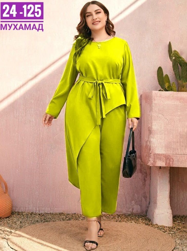 брючный женский костюм,брючный костюм больших размеров,брючный костюм летний,женские костюмы больших размеров,брючный костюм с туникой женский
