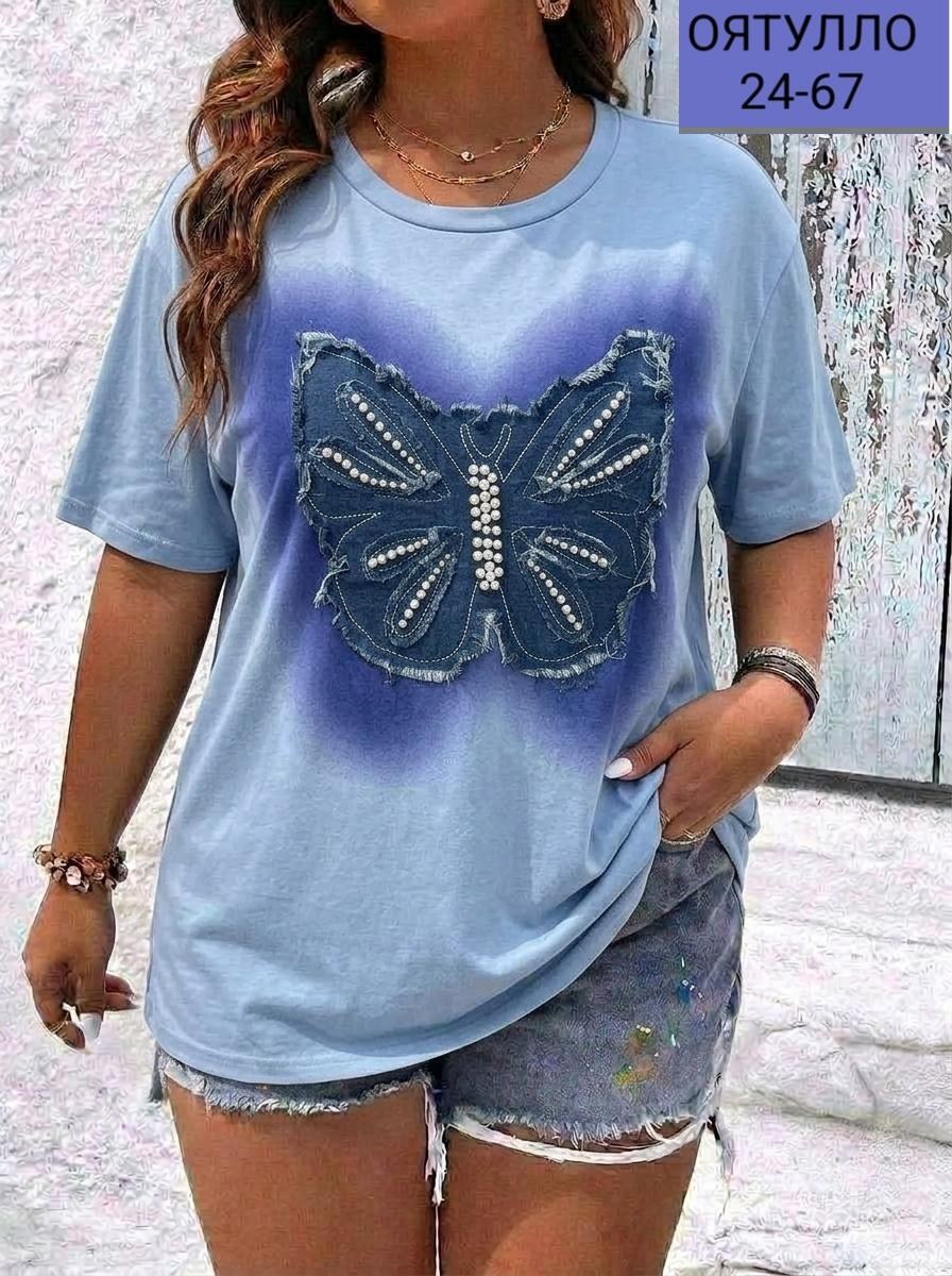 женская футболка,футболки женские больших размеров,летние футболки,футболки и топы,футболка женская летняя больших размеров