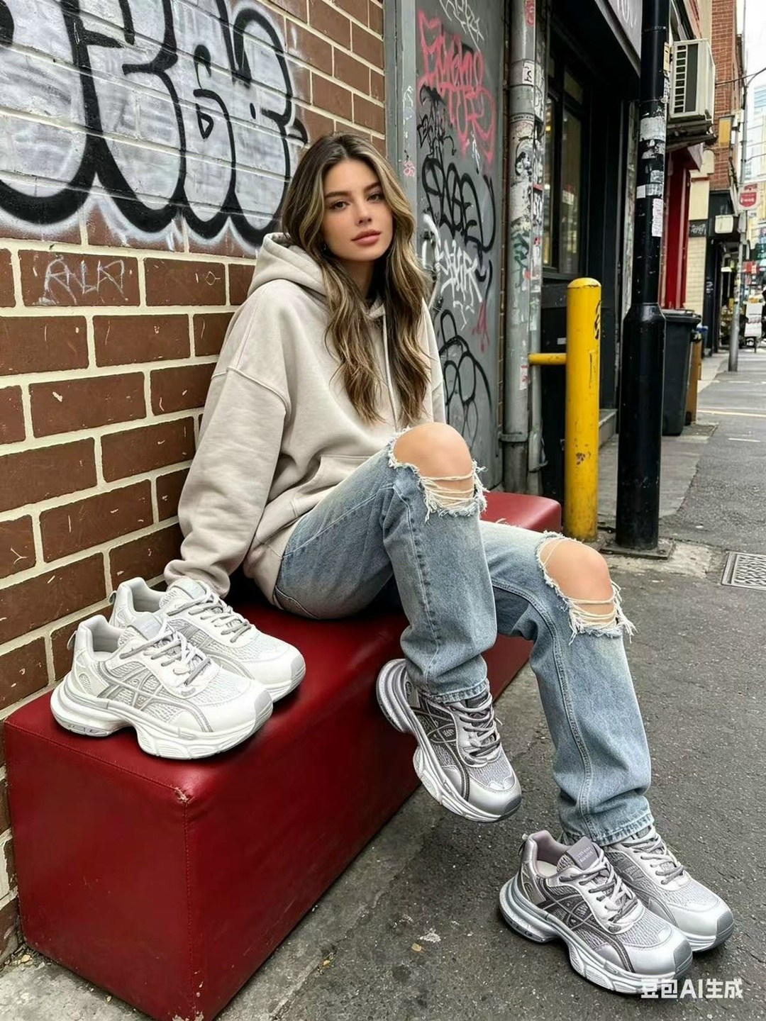 модные образы,мода стиль,кроссовки женскиe,массивные кроссовки