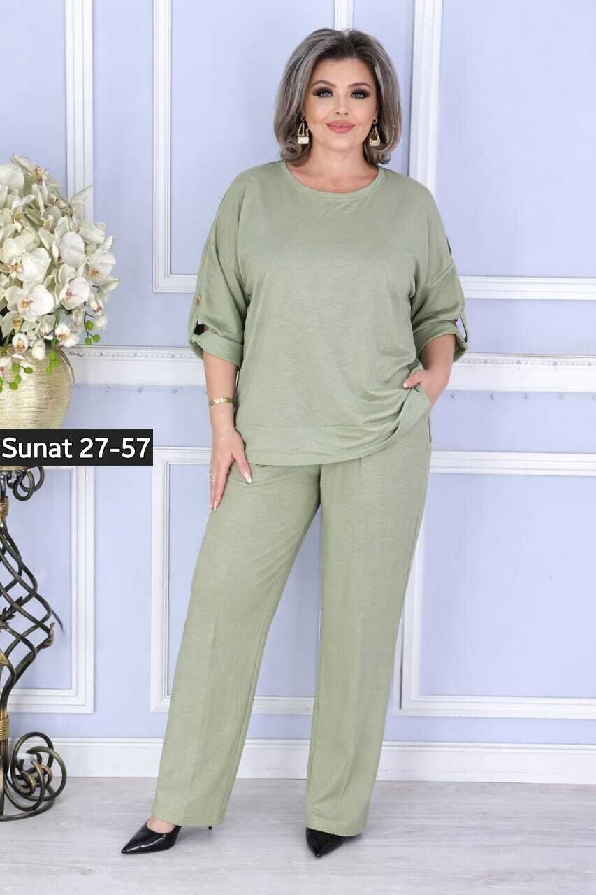 летние костюмы для женщин больших размеров с брюками,летние брючные костюмы для полных женщин,костюм летний брючный больших размеров,женские костюмы больших размеров,костюм женский