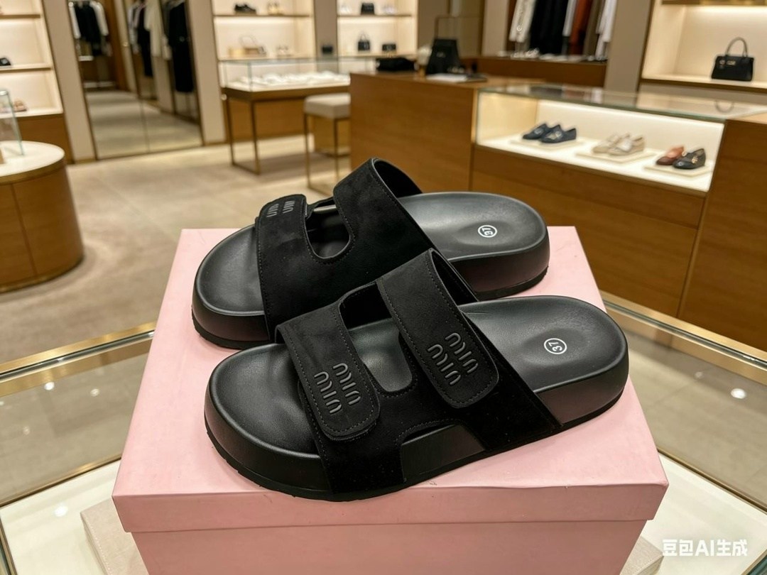 ,шлёпанцы женские,кожаные шлепанцы miu miu,шлепанцы miu miu,женские сандалии