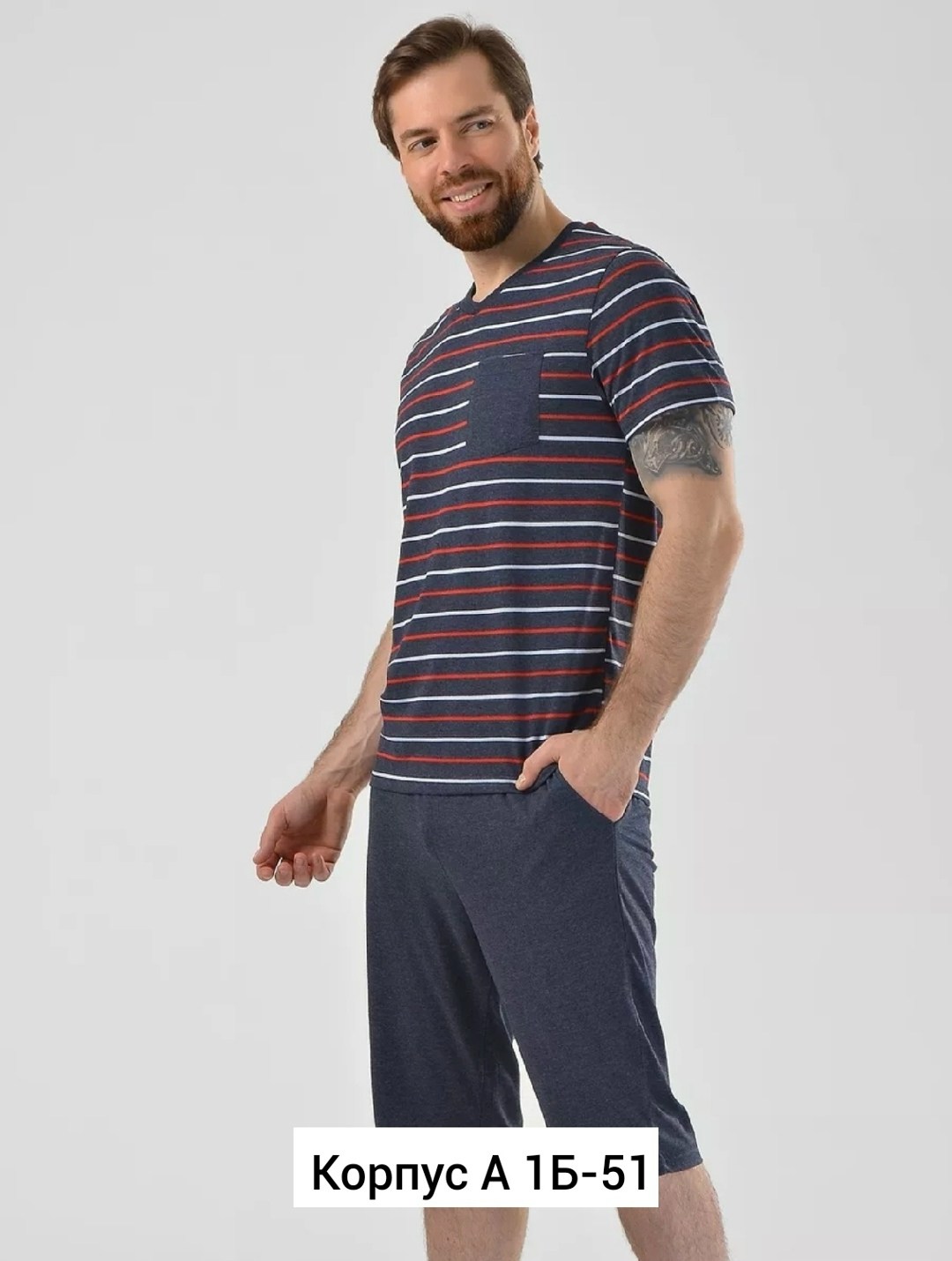 пижама мужская с шортами,мужская домашняя одежда,пижама мужская,трикотажные костюмы,комплект домашний мужской