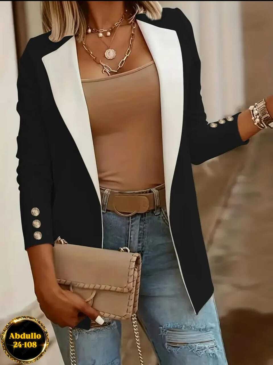 пиджак женский белый,пиджак женский,женские жакеты,женский модный блейзер без пуговиц,пиджак женский