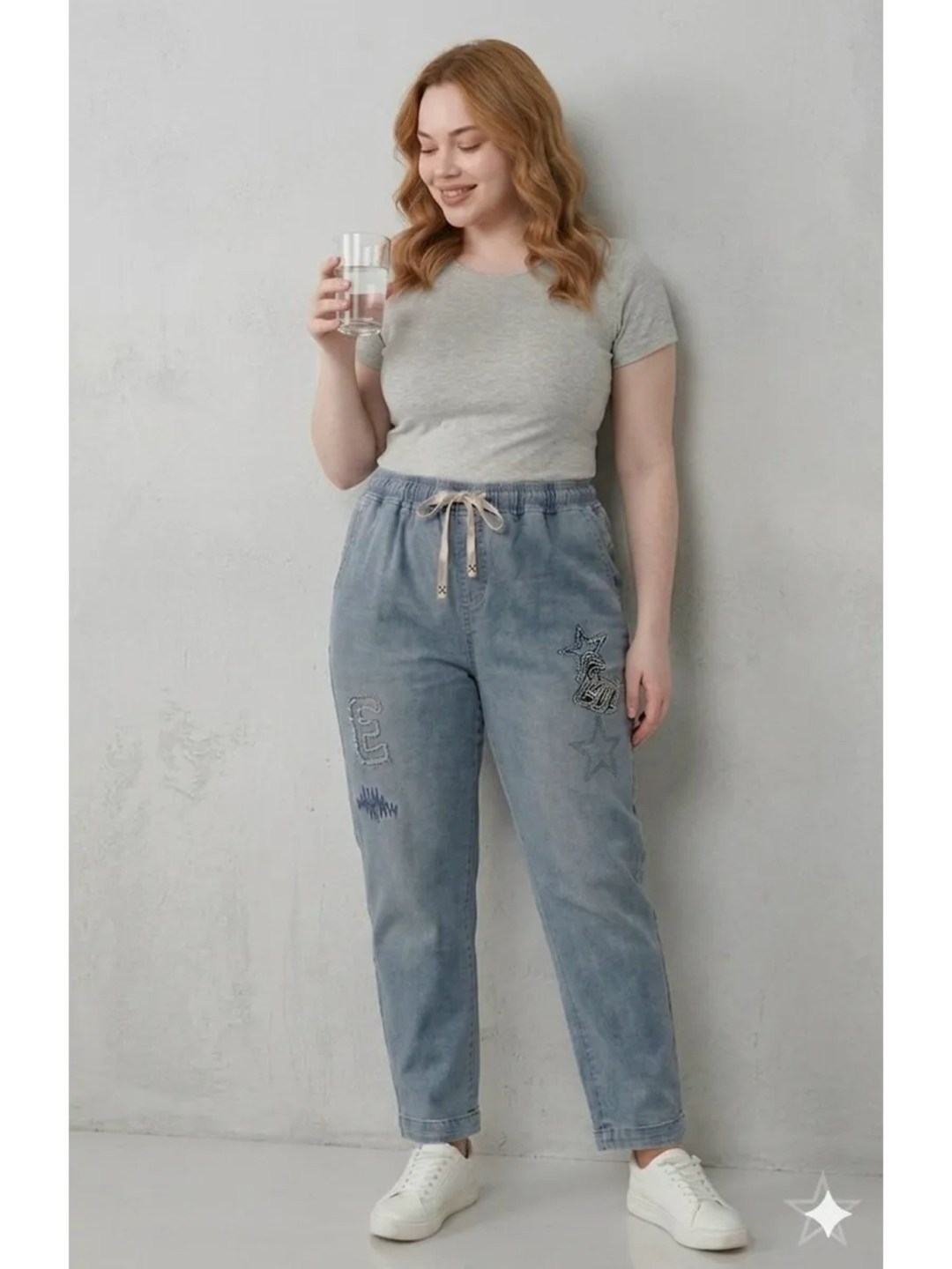 женские джинсы,джинсы женские больших размеров бананы duran,джинсы на полных,брюки джинсовые,джинсы женские больших размеров бананы