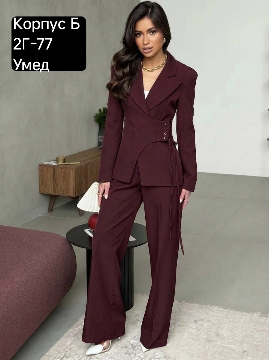 брючный костюм pirs 5492,брючный костюм,костюм брючный классический,женские брючные костюмы,костюм брючный 5492 черный pirs