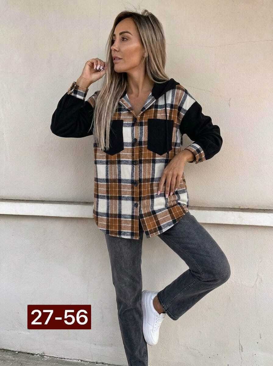 рубашка оверсайз теплая в клетку удлиненная amy store,женская рубашка в клетку,рубашка женская,теплая рубашка,рубашка lee женская в клетку