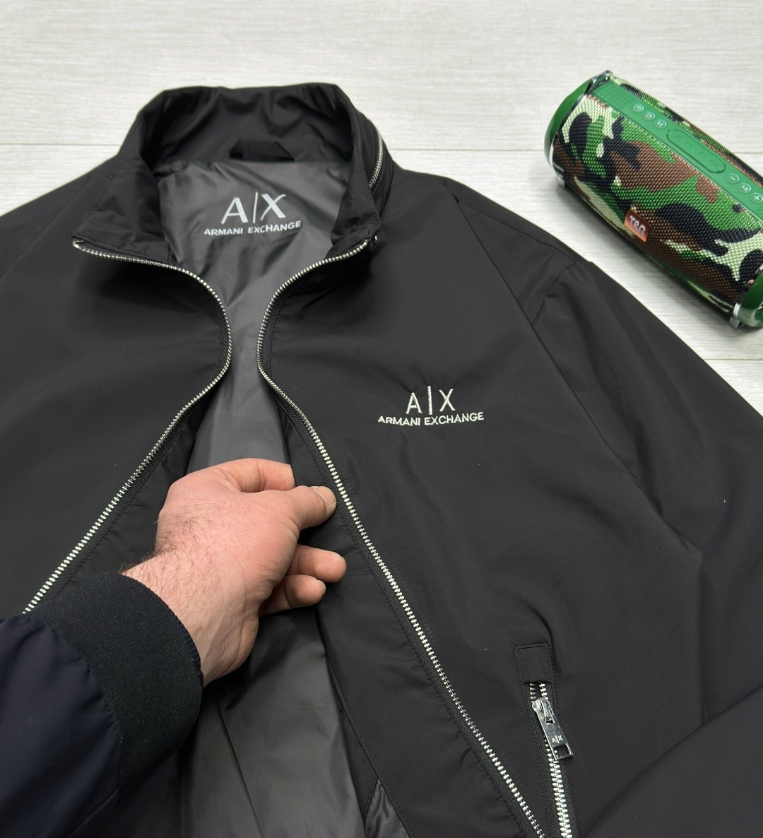 мужская куртка armani exchange,куртка мужская,демисезонная куртка,бомбер мужская куртка,куртка бомбер