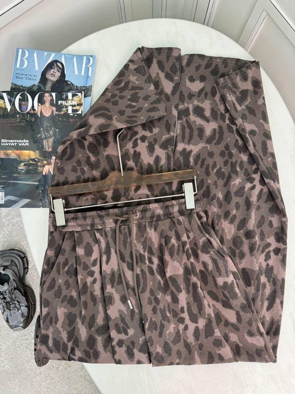 брюки женские,женские штаны,леопардовые брюки,брюки женские палаццо
