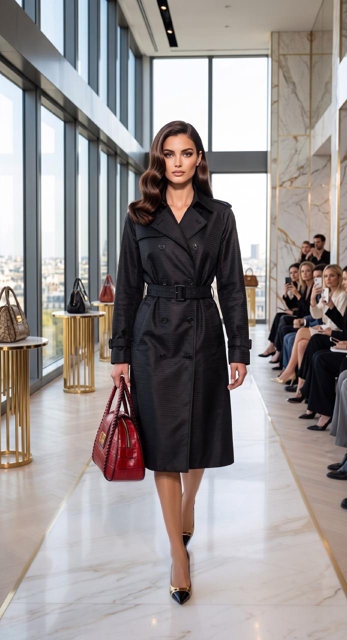 модное пальто,кожаные плащи,черное пальто,кожаный плащ женский