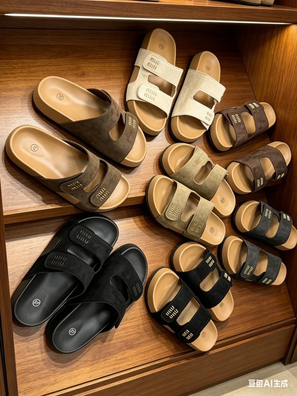 ,шлёпанцы женские,кожаные шлепанцы miu miu,шлепанцы miu miu,женские сандалии