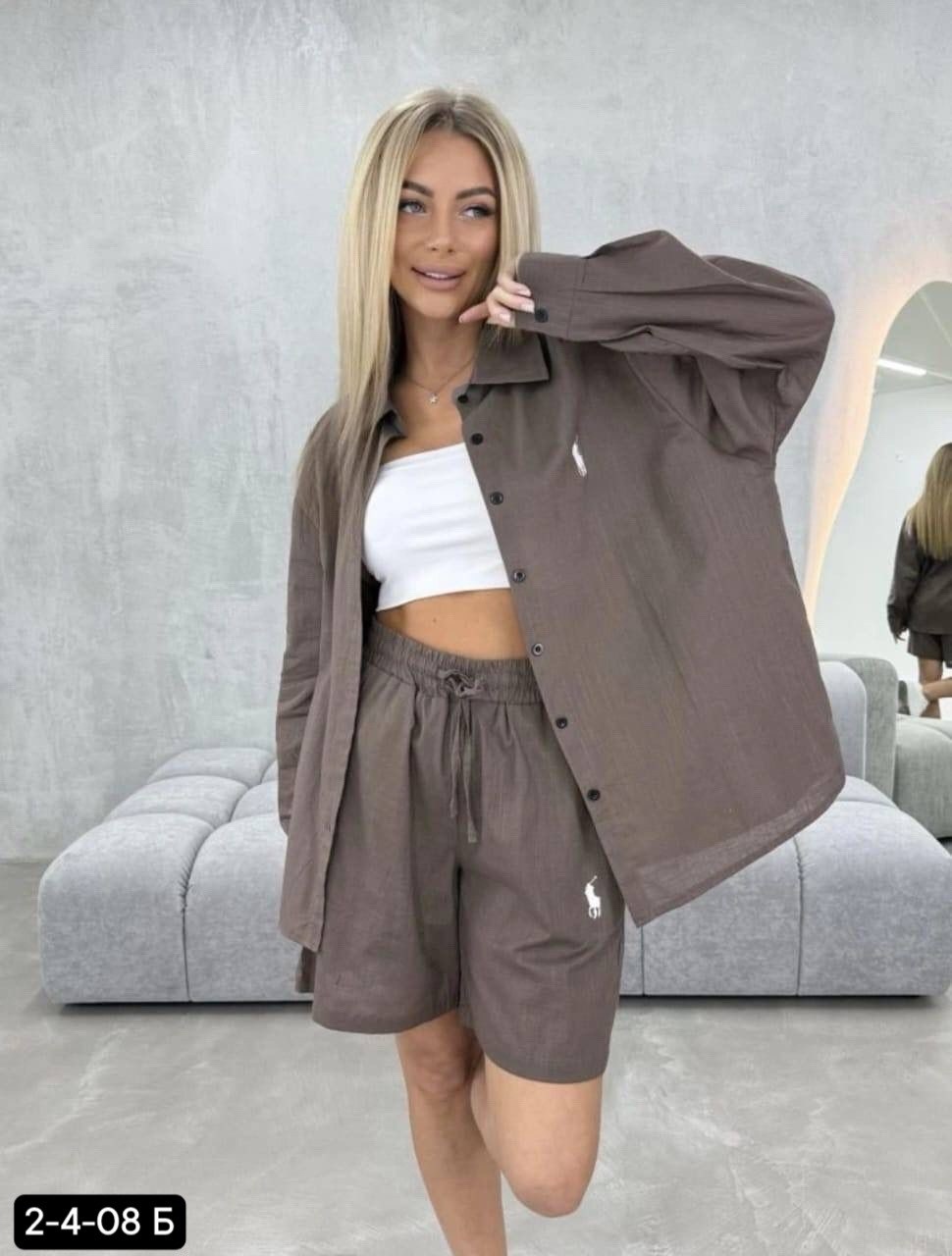 льняной костюм женский летний с шортами,льняной костюм женский летний с шортами и рубашкой,костюм женский с шортами,костюм с шортам,костюм с шортами женский летний
