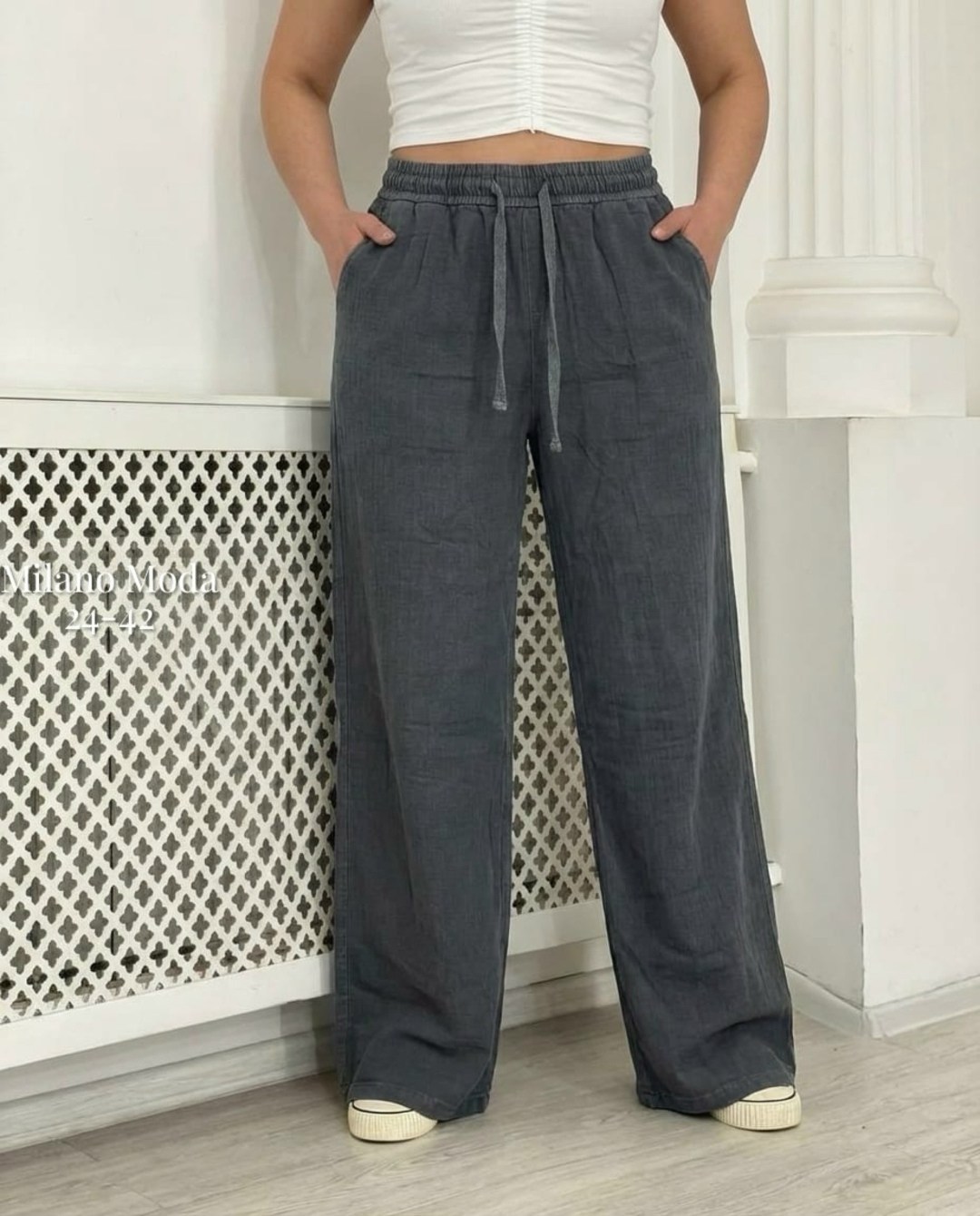 широкие брюки,повседневные брюки,летние брюки,брюки женские,брюки лен