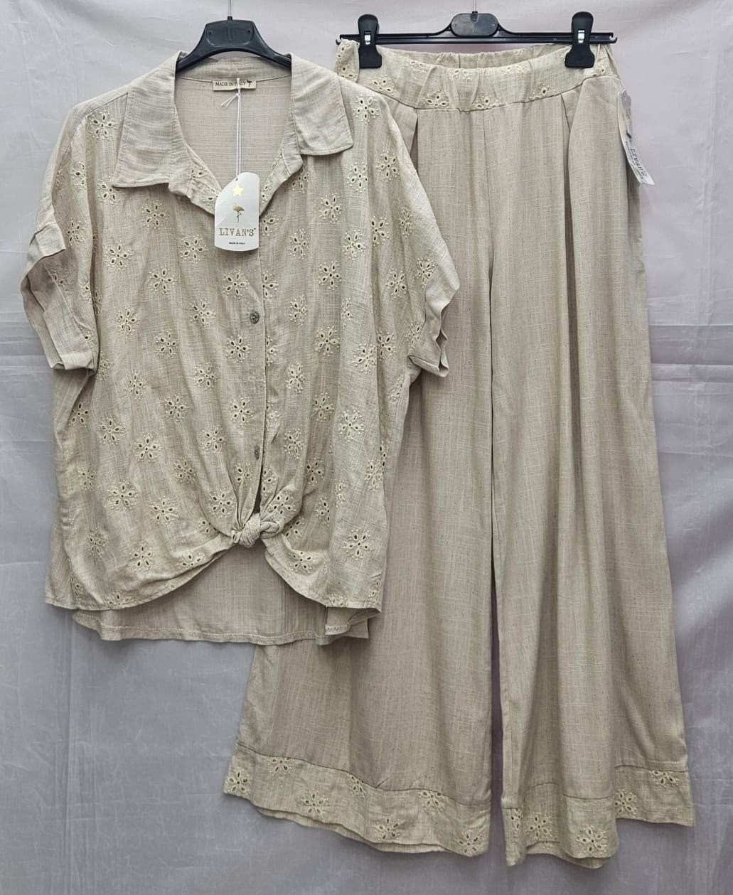 брючный костюм из льна,женские костюмы,костюм бежевый,костюм льняной,летние костюмы