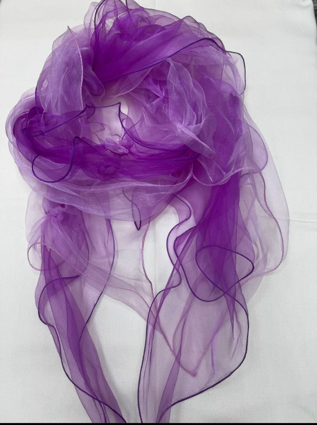 шифоновый шарф,шарф из шифона,шарфы для женщин,шифоновые палантины,розовый шарф