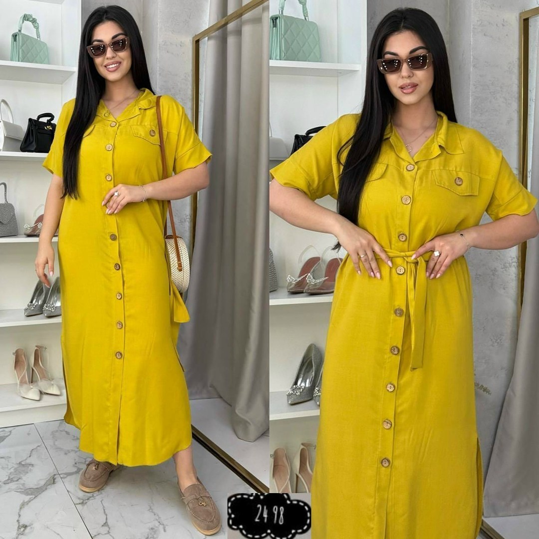 повседневные платья,платья,платье лен,платье рубашка миди,женская платье