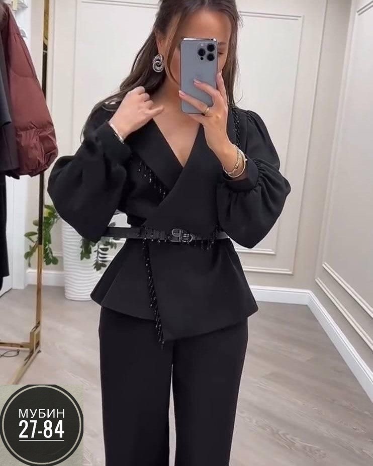 женский брючный костюм,брючный костюм,деловой брючный костюм тройка,брючный костюм тройка,элегантный классический женский костюм тройка пиджак штаны и топ
