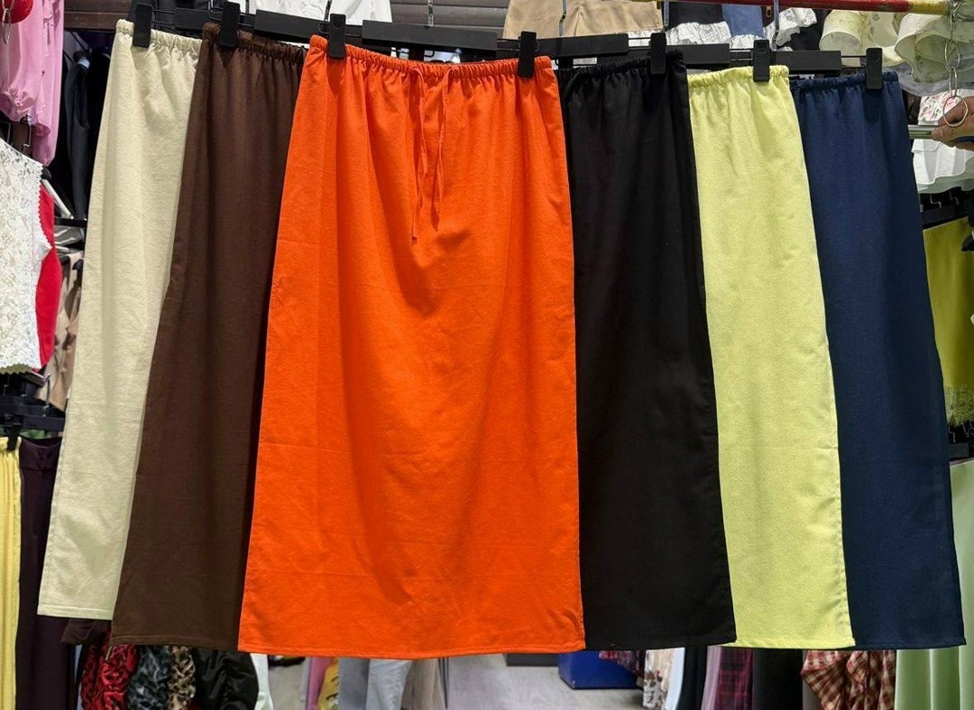 юбка оранжевая,юбка,юбка миди,юбка женская,юбка с разрезам