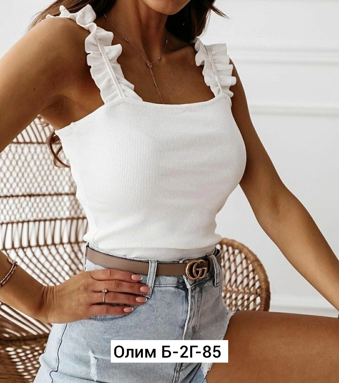 топик с рюшами бретельки,топ женский,топ женская майка,топ для женщин,майка женская