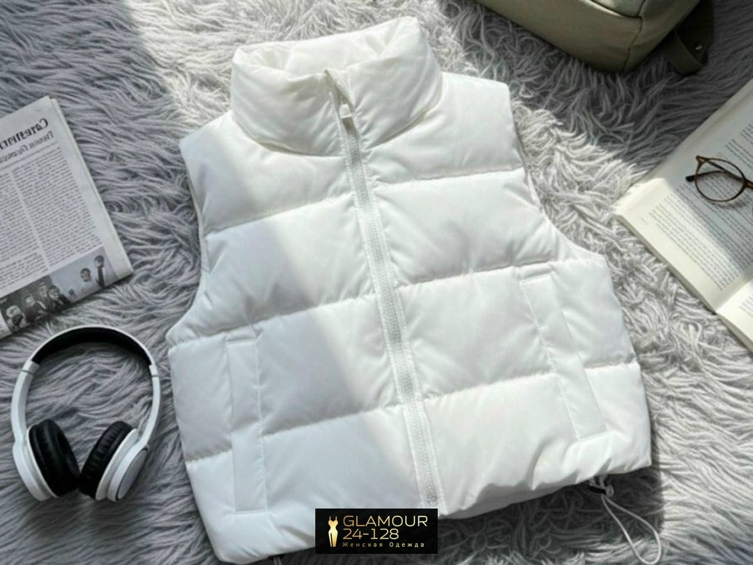 жилетка женская,теплый жилет,жилетка теплая,жилетка короткая,пуховой жилет