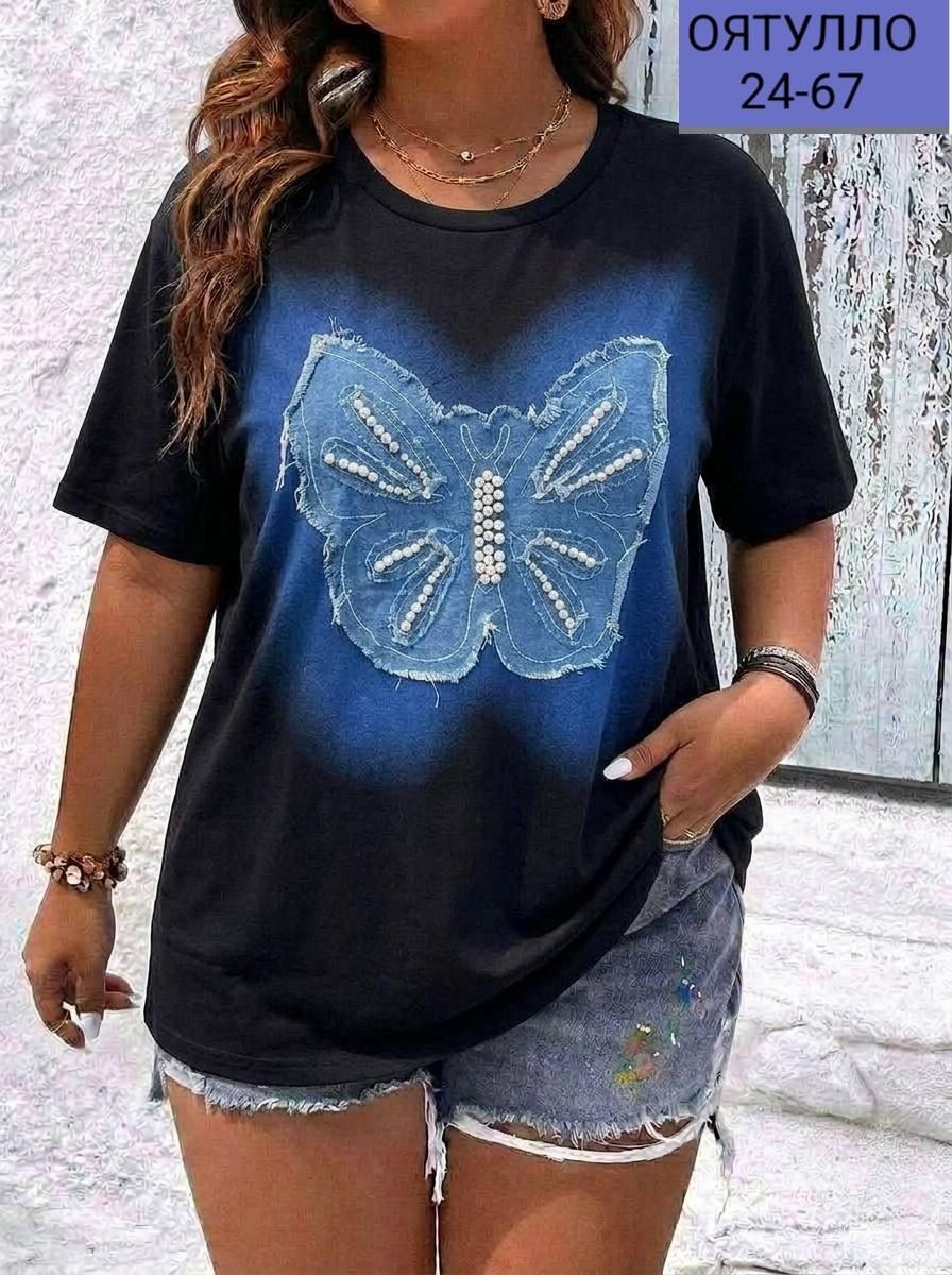 женская футболка,футболки женские больших размеров,летние футболки,футболки и топы,футболка женская летняя больших размеров