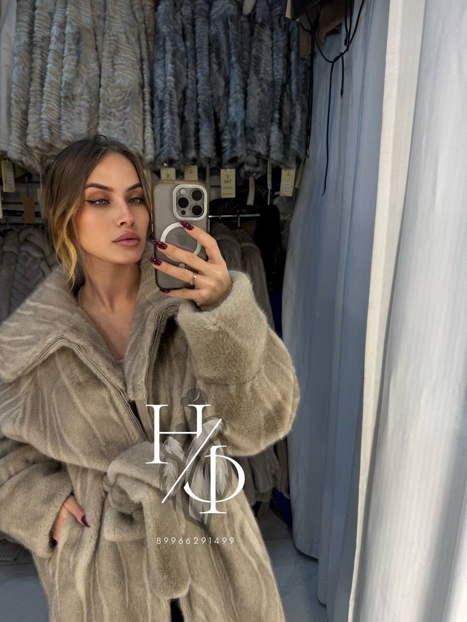 шуба искусственная экошуба длинная под норку f naz furs,шуба,эко шуба,норковая шуба,шуба искусственная экошуба длинная под норку