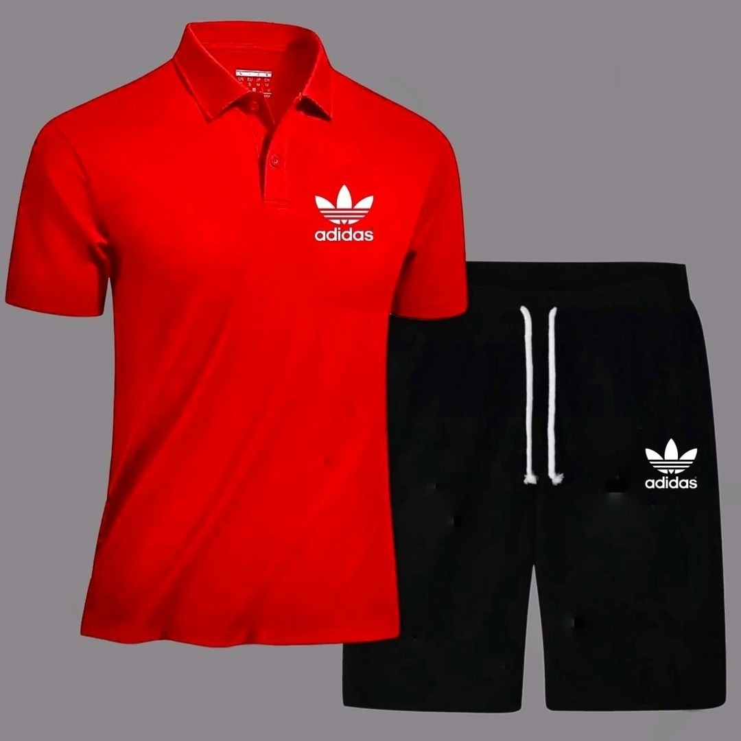 костюм спортивный мужской,костюм поло с шортами мужской,комплект футболок adidas,костюм для мужчин,поло adidas