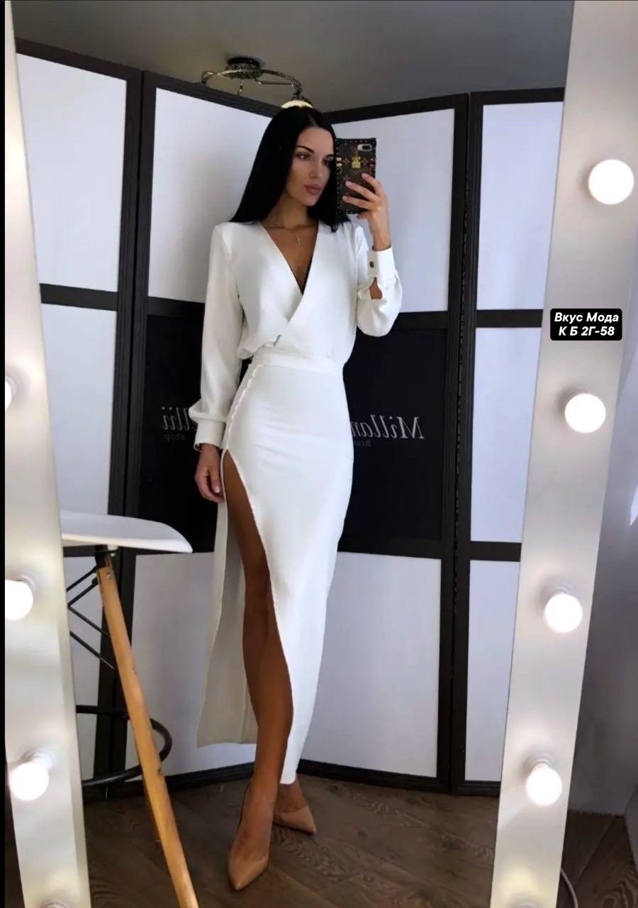 длинное платье с разрезом,платье с разрезами,белое платье с разрезом,платье в пол с разрезом,элегантное платье с разрезом