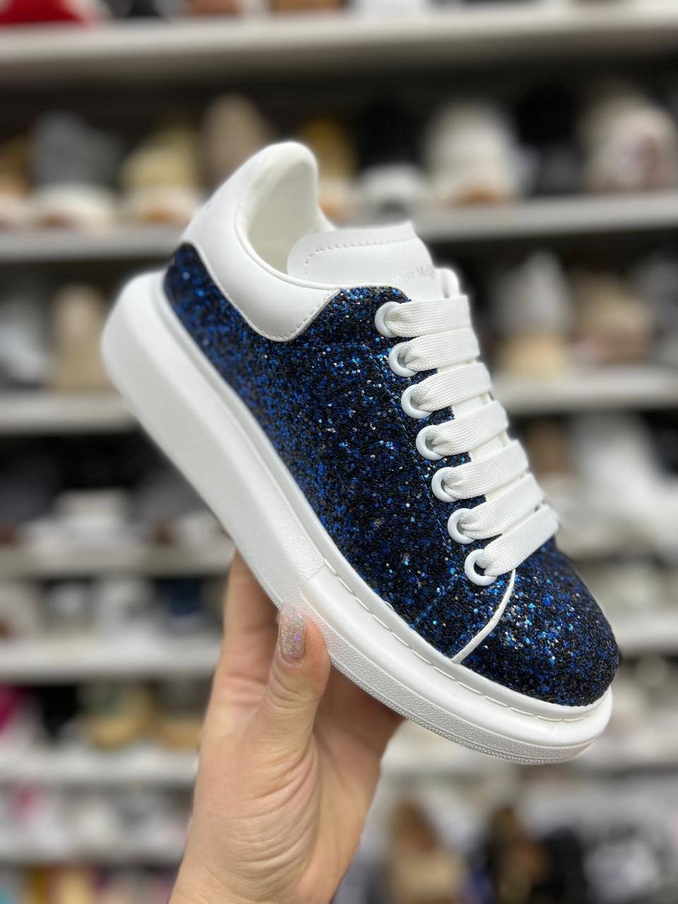 alexander mcqueen кеды синий,,кроссовки alexander mcqueen,кроссовки для женщин,женские кроссовки