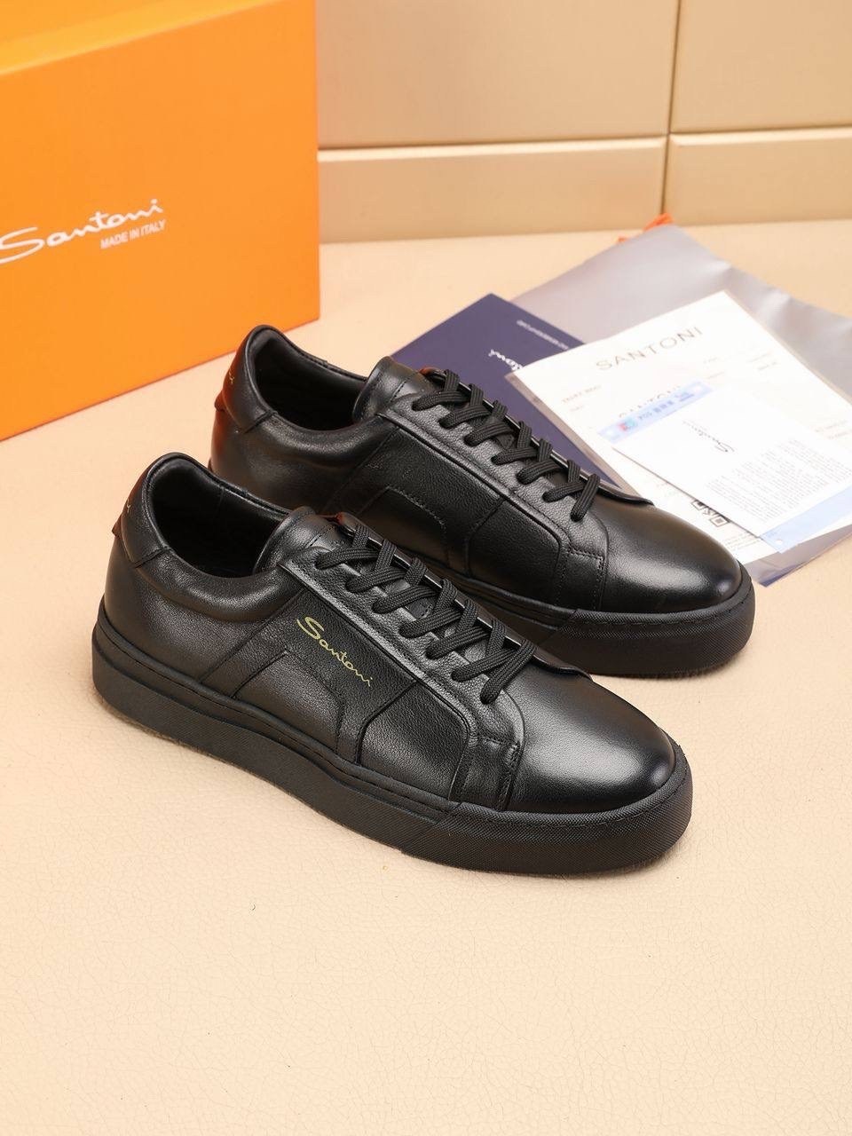 ,кроссовки santoni,santoni кожаные кеды,кеды кожаные,кеды мужские кожаные