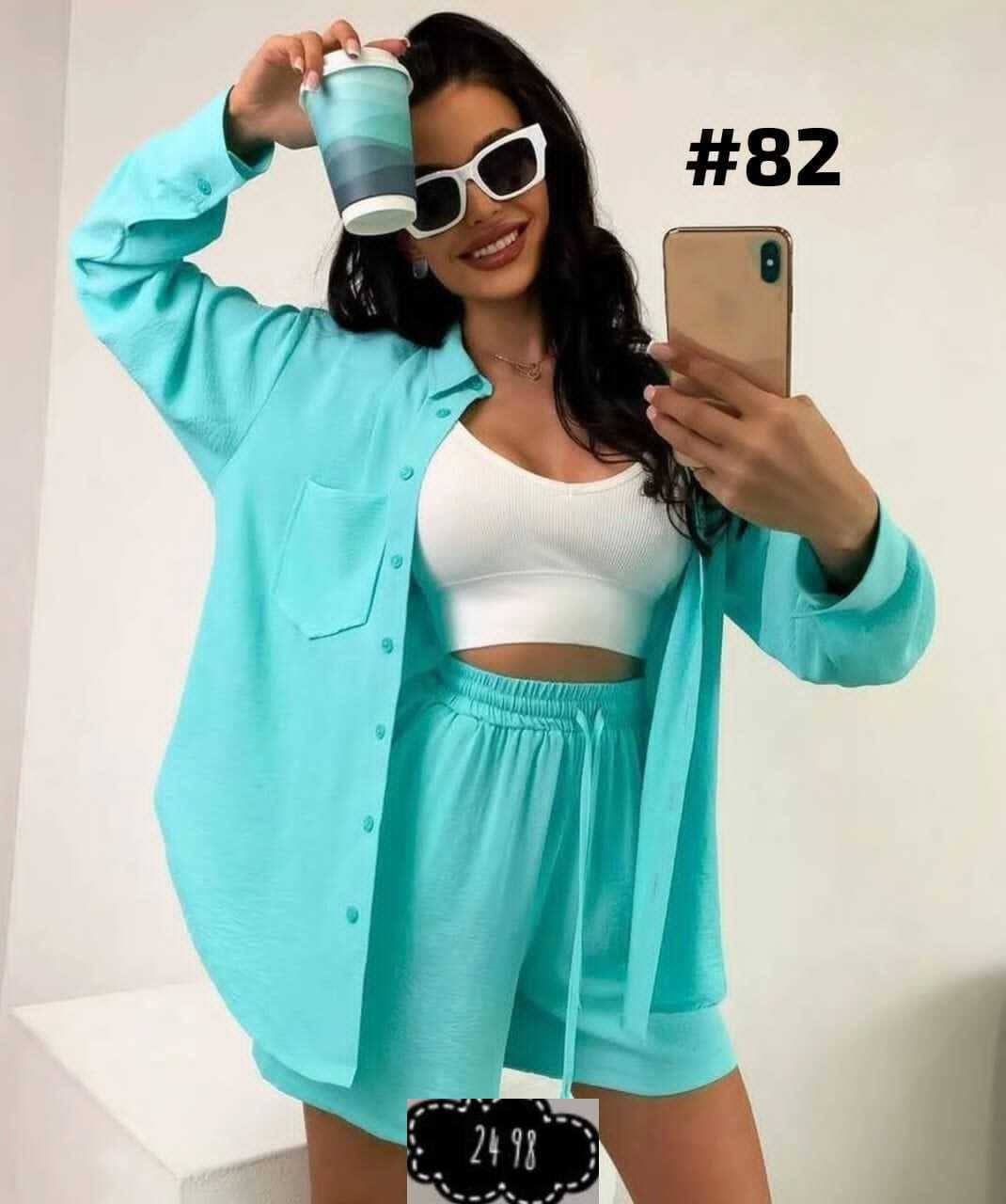 костюм двойка летний женский с шортами и рубашкой,костюм женский летний с шортами и рубашкой,женский костюм с шортами и рубашкой,костюм из муслина летний женский шорты и рубашка,женский костюм с шорта