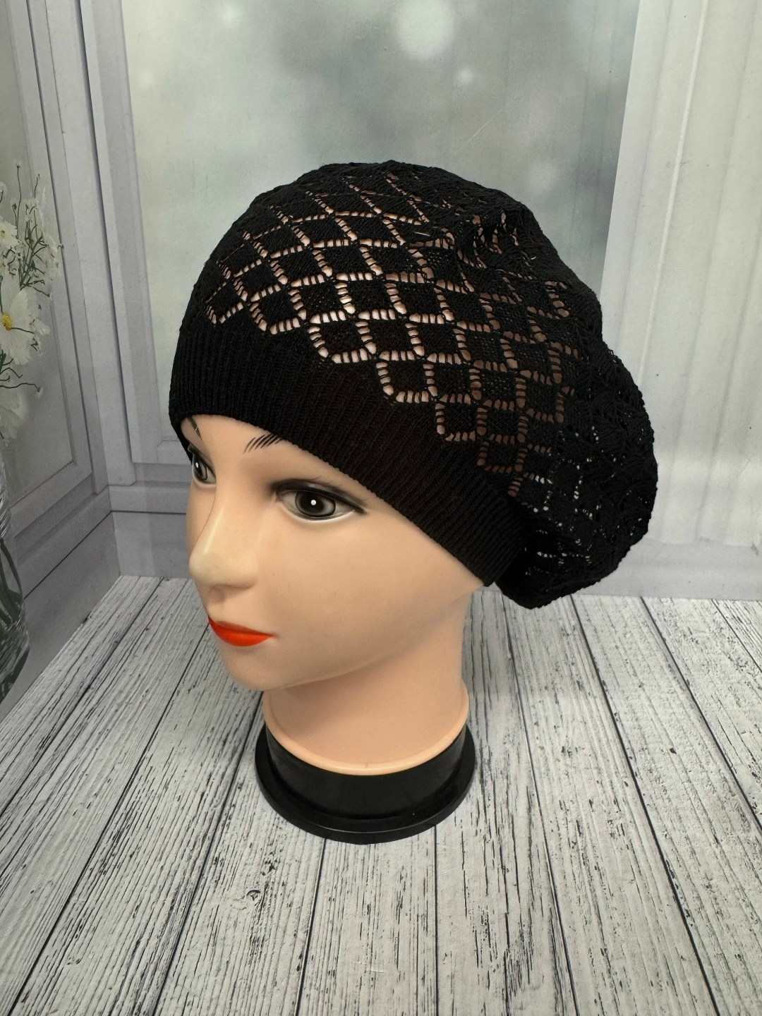 шапка для женщин,шапка платок,женская шапка,беретка,берет демисезонный