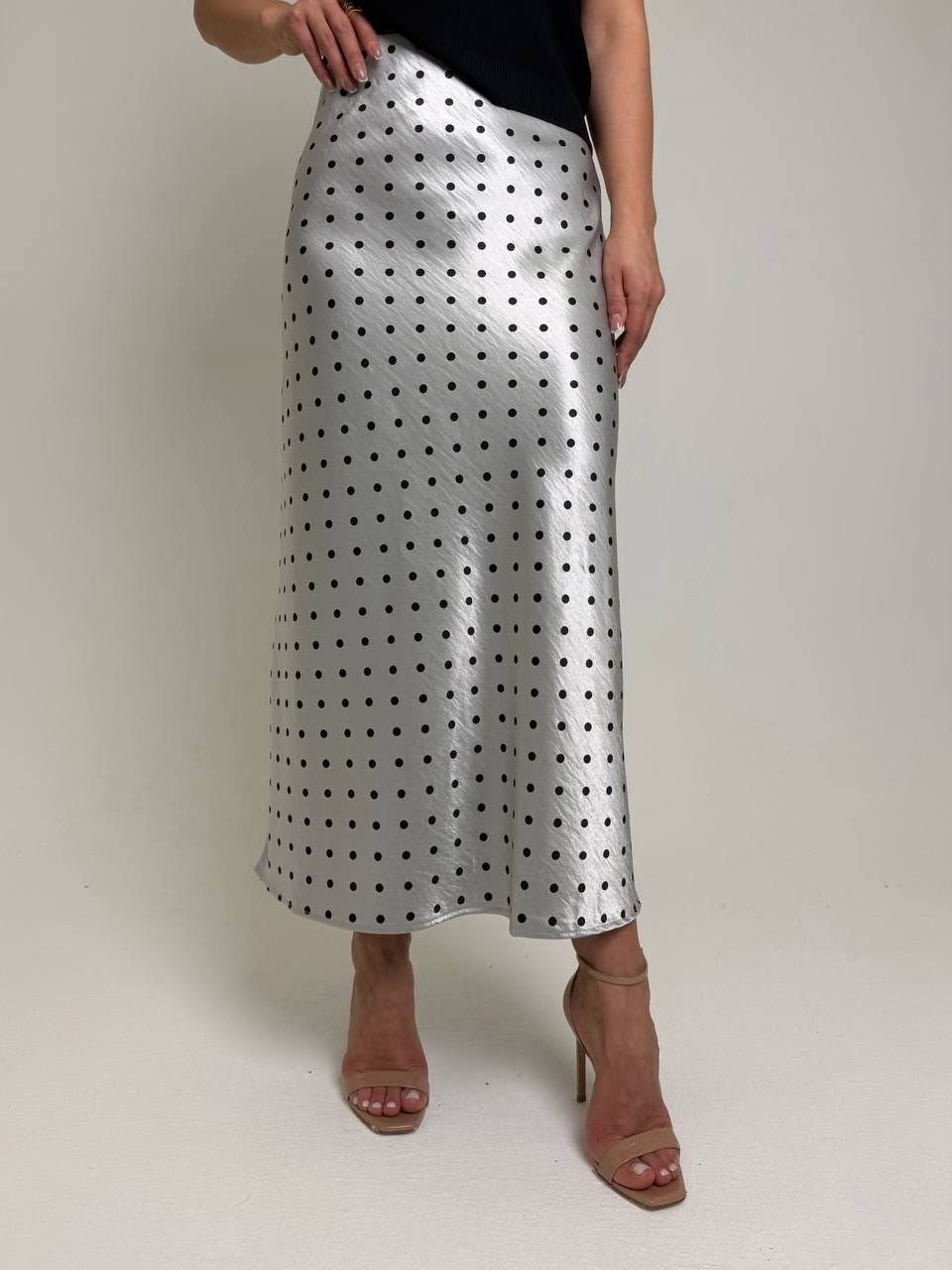 юбка макси,юбка,юбка в горошек,юбка миди,длинная юбка