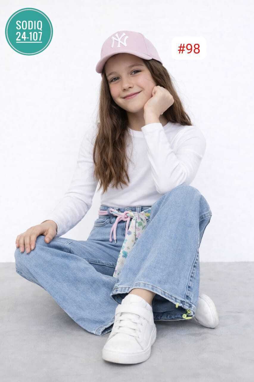 джинсы для девочки,широкие джинсы,джинсы широкие для девочек,джинсы клеш для девочки,джинсы клеш для подростка