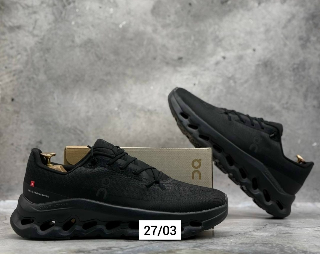 ,кроссовки on cloudtilt цвет eclipse black,черные кроссовки,кроссовка мужской,мужские кроссовки