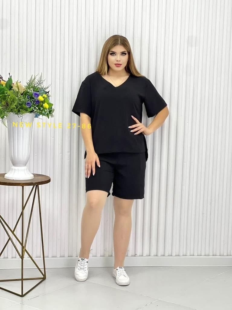 костюм женский,женский костюм с шортами,костюм повседневный, больших размеров,летние костюмы