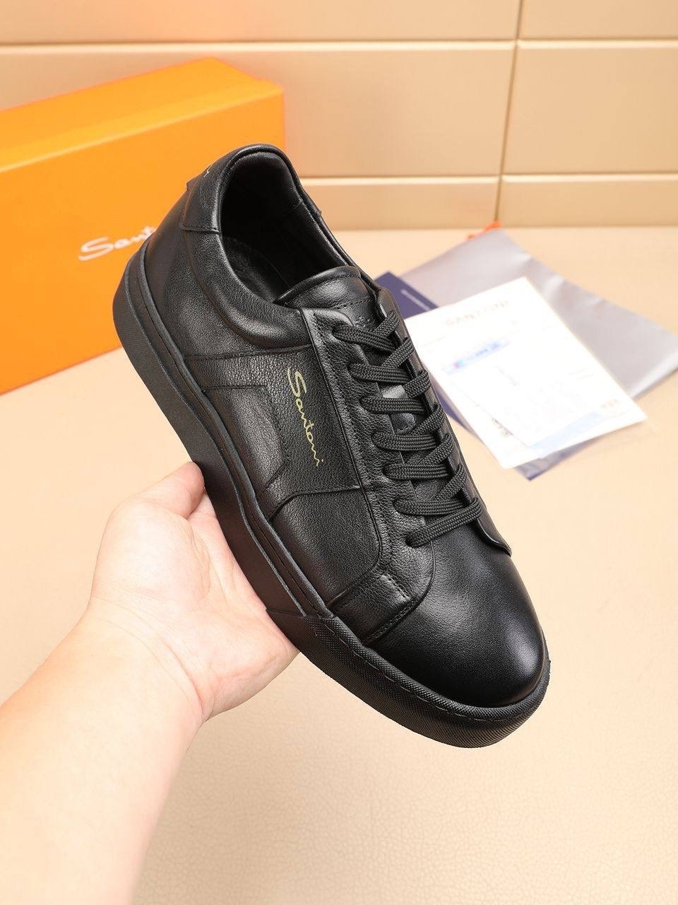 ,кроссовки santoni,santoni кожаные кеды,кеды кожаные,кеды мужские кожаные