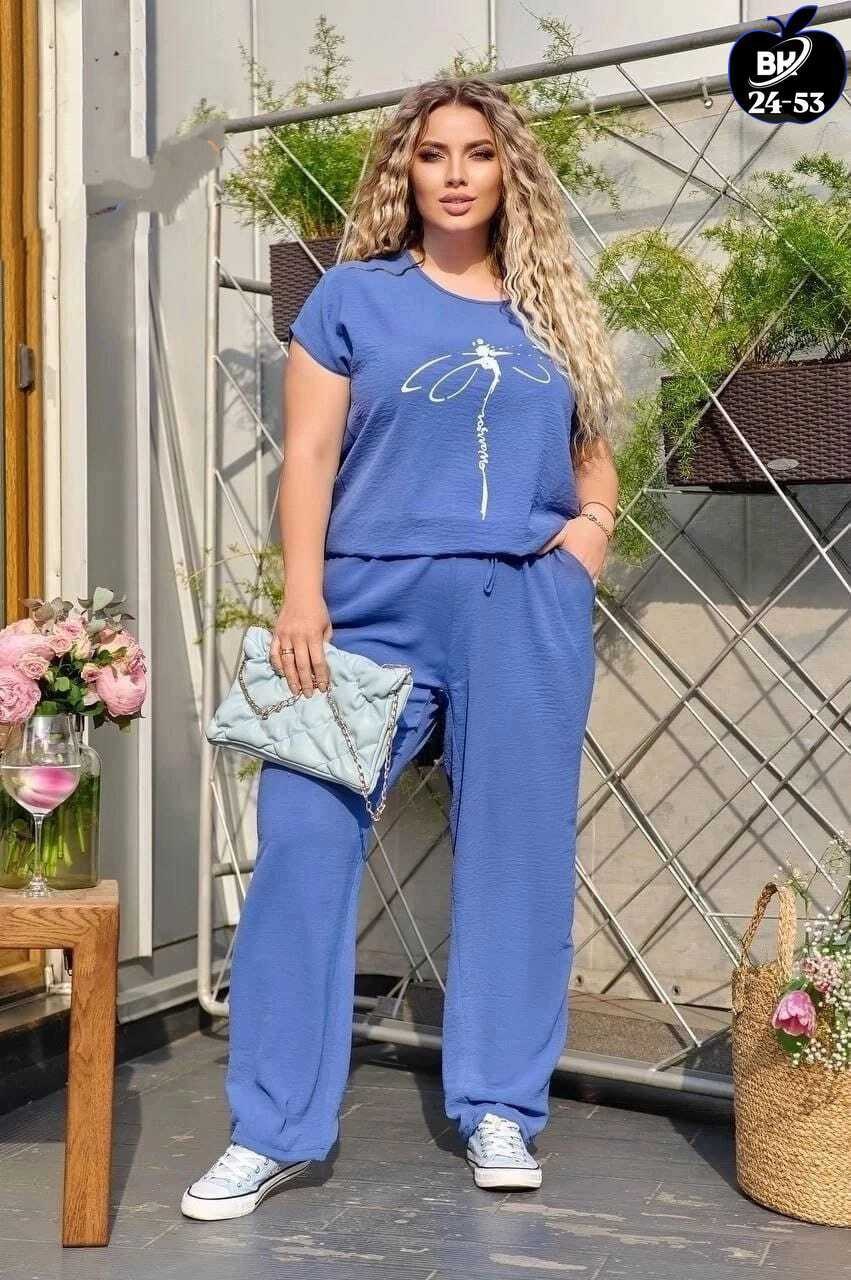 летний женский костюм больших размеров,костюм женский ,костюм женский,женские костюмы больших размеров,женский костюм двойка