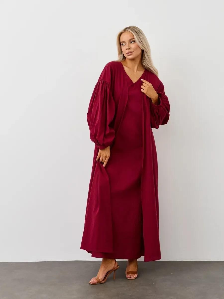 платье бордовое,платье,платье женское,платье кокон,платье женское бордовое